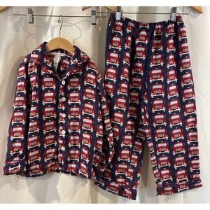 Pottery Barn‎ Fire Truck Pajamas Size 6
